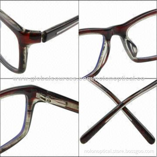 Acetate Thin Optical Frame with Italy Material for Women